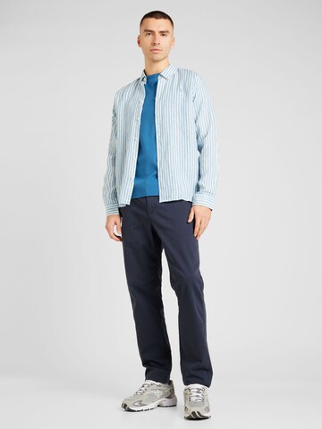 Coupe regular Chemise 'Kristian' Les Deux en bleu