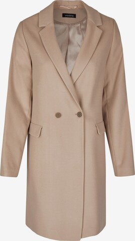 Vestino Between-Seasons Coat in Beige: front