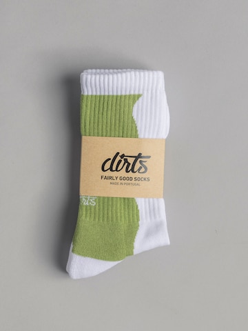 Dirts Socks 'Wave Socks' in Green