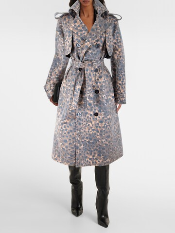 Rua & Rua Between-Seasons Coat in Brown