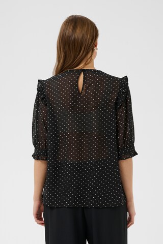 SAINT TROPEZ Bluse 'Sabatina' in Schwarz