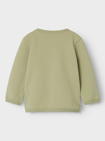 NAME IT Sweatshirt 'NBMBIDUS' in Groen