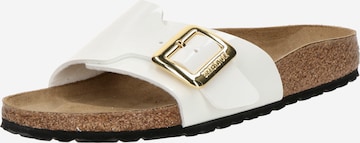 BIRKENSTOCKNatikače s potpeticom - bijela boja: prednji dio