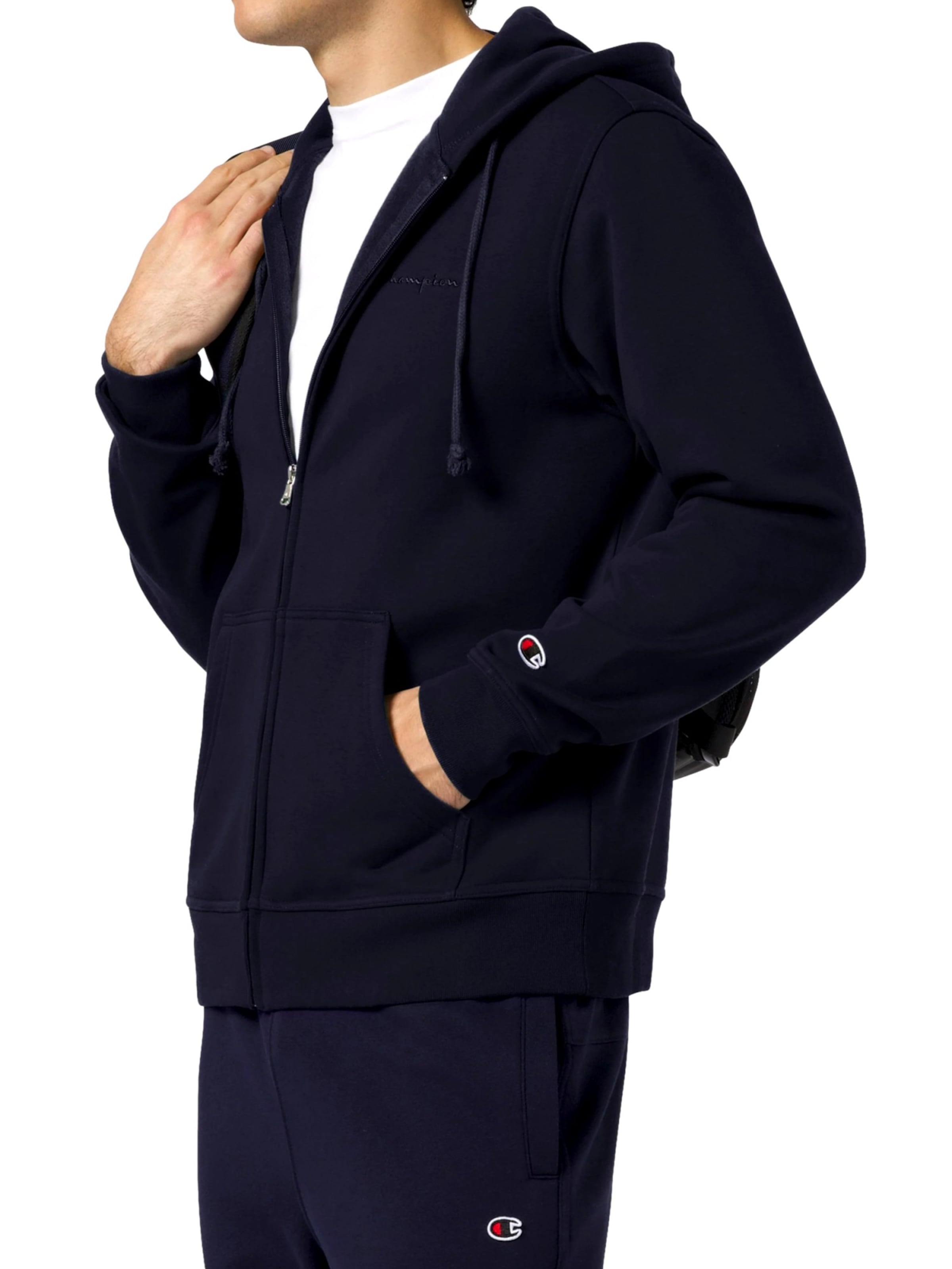 Champion Authentic Athletic Apparel Sweatjakke i blå