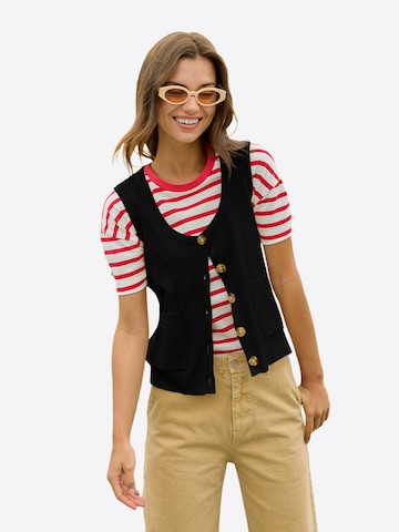 Imily Bela Πλεκτό γιλέκο σε μαύρο