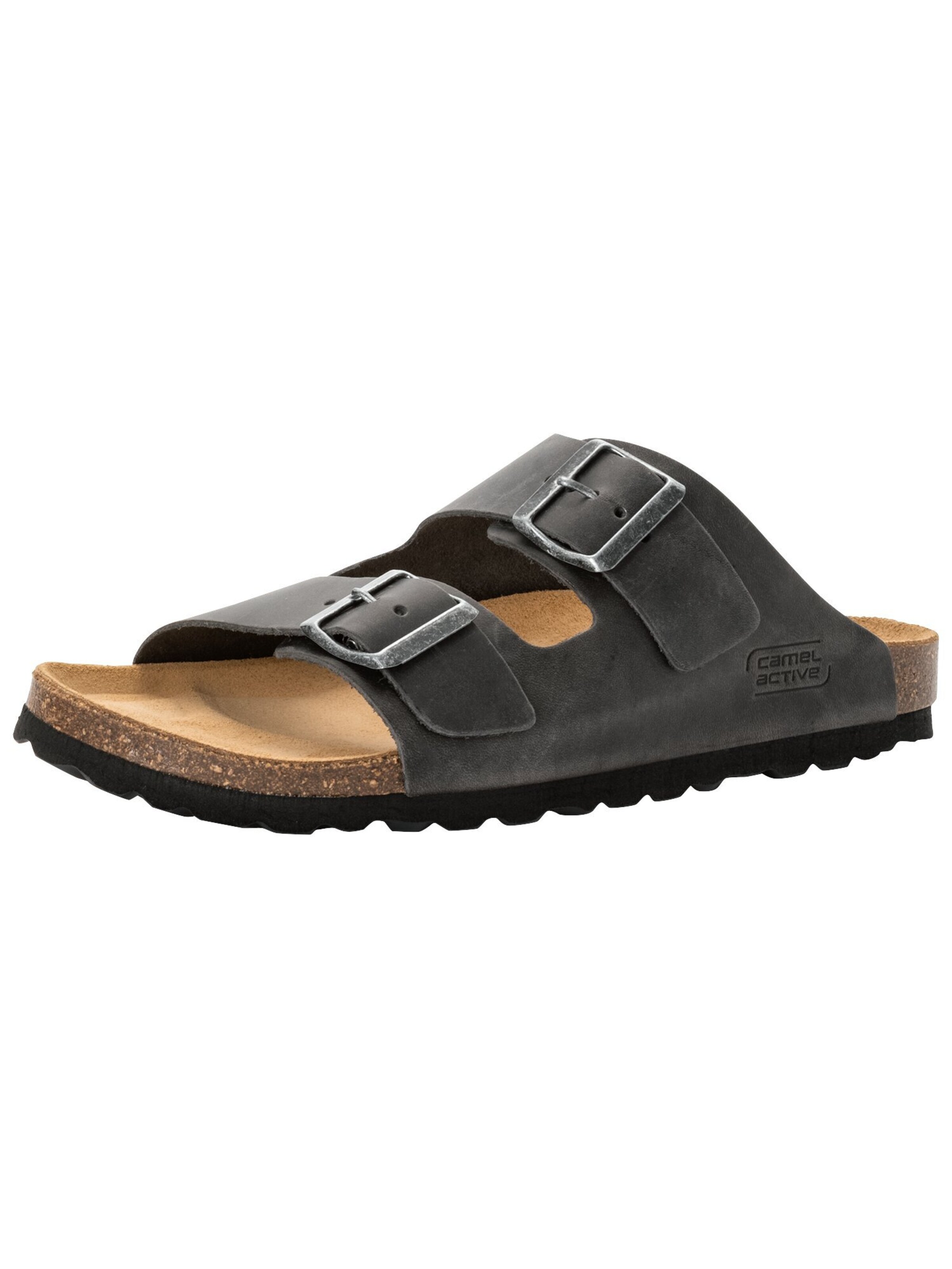 CAMEL ACTIVE Pantolette in Schwarz: Vorderseite