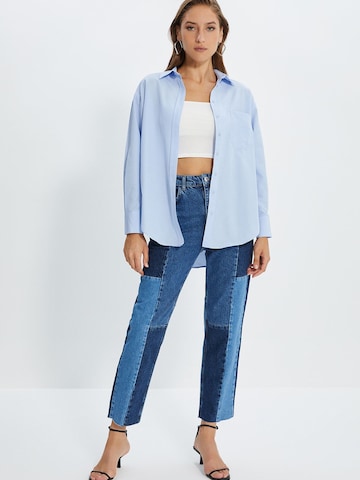 Trendyol Bluse in Blau