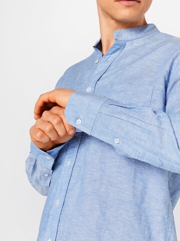 ETERNA Regular fit Бизнес риза в синьо
