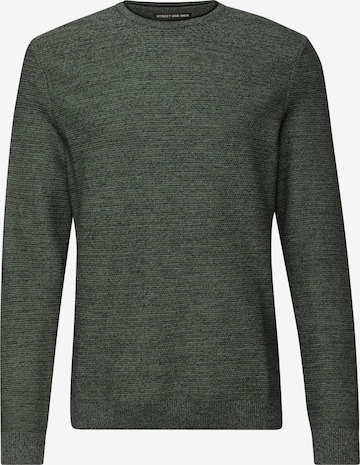 Street One MEN Sweater in Green: front