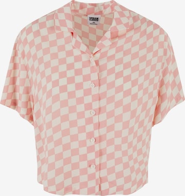 Chemisier 'Resort' Urban Classics en rose : devant