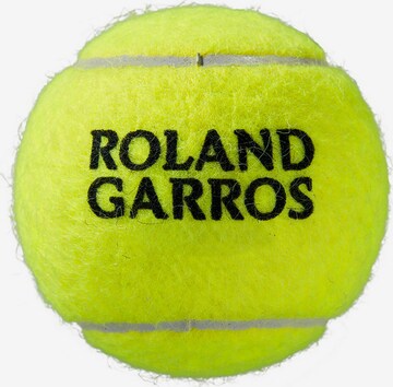 WILSON Ball 'Roland Garros Official 4' in Yellow: front
