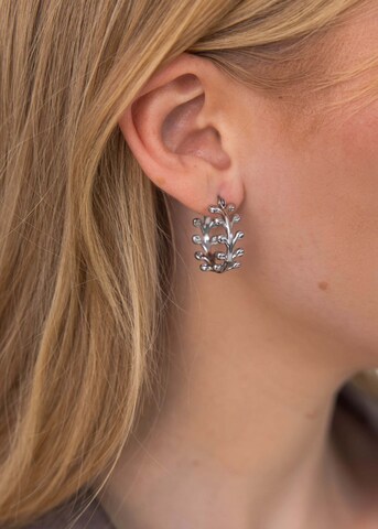 Boucles d'oreilles 'Tiny Leaf' PURELEI en argent