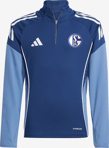 ADIDAS PERFORMANCE Urheilullinen collegepaita värissä sininen: etupuoli