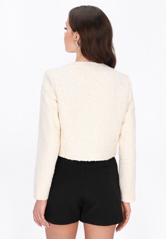 faina Blazer 'Festive' in White