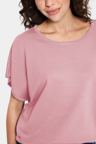 SAINT TROPEZ Pullover 'Mila' in Pink