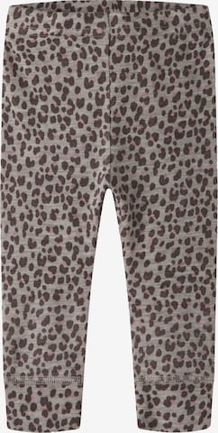 NAME IT Skinny Leggingsit 'NBFWANG' värissä harmaa: etupuoli