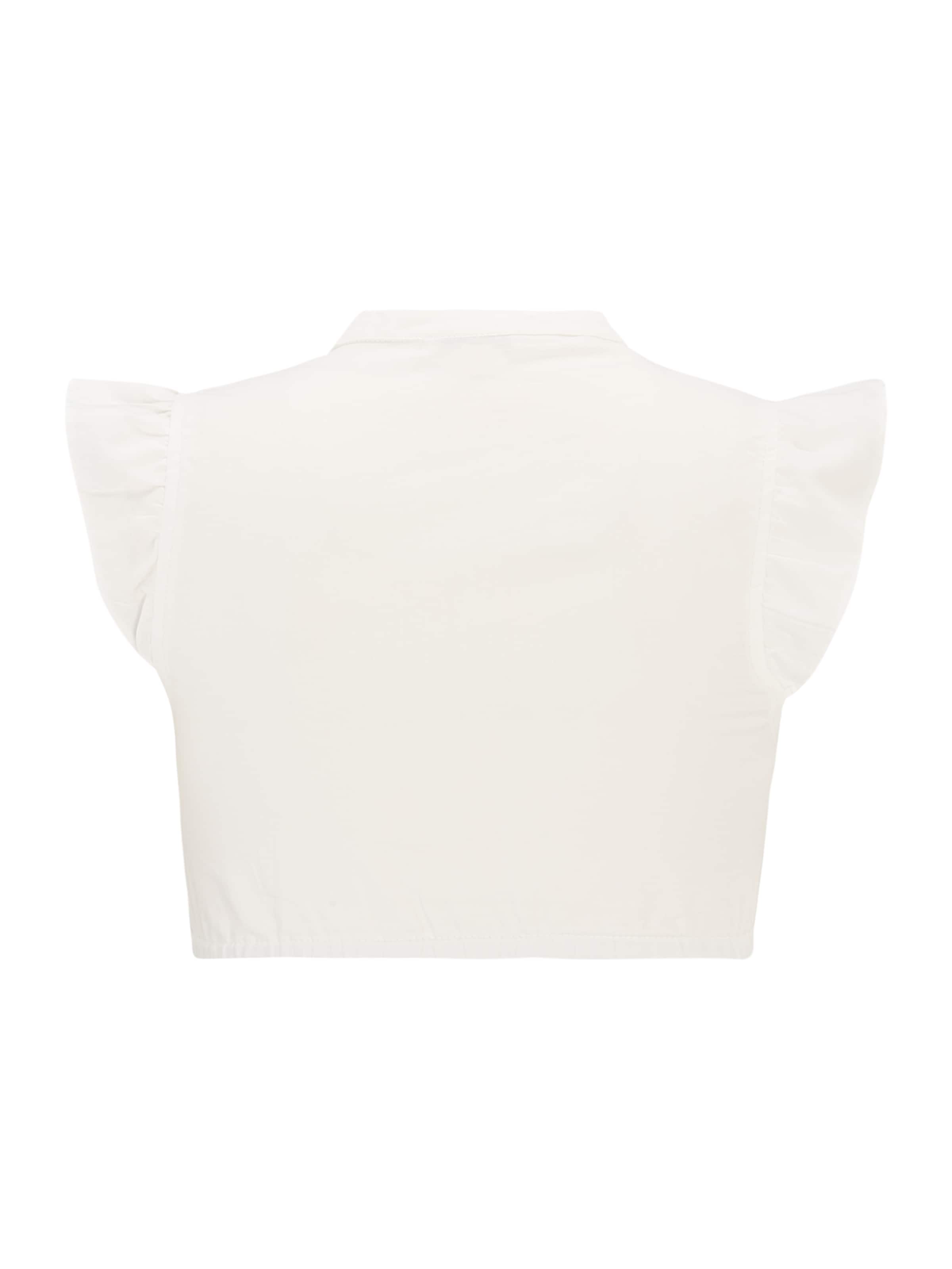 MARJO - Blusa tradicional 'Kienberg' en blanco