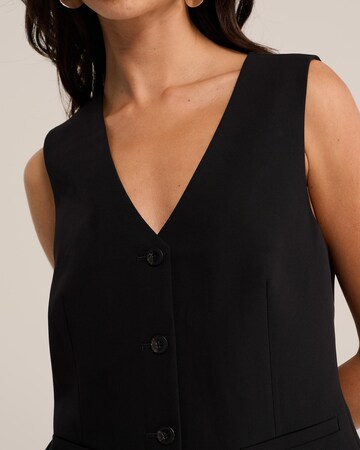 WE Fashion Weste in Schwarz
