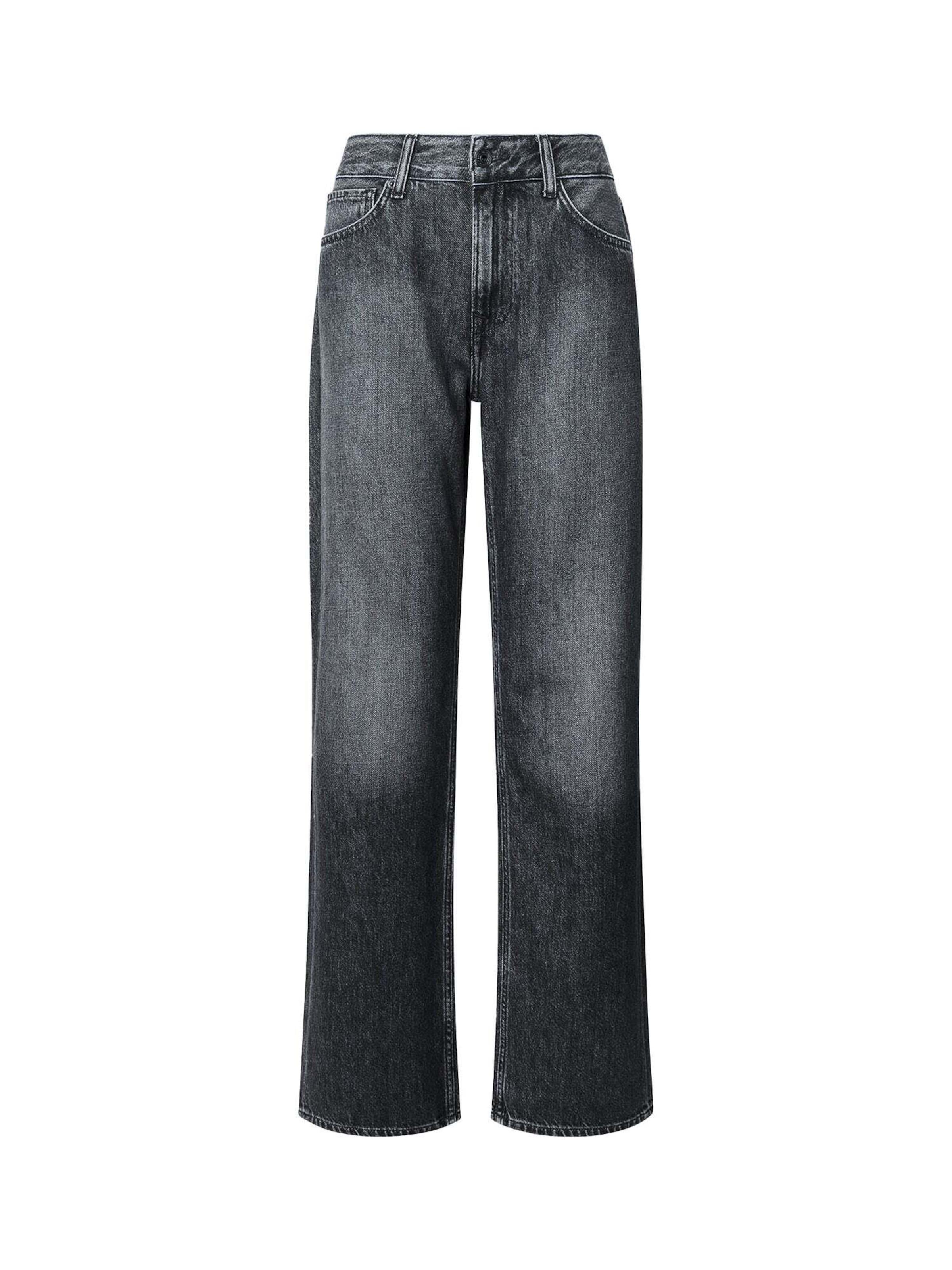 Wide Leg Jean 'NICKY ' Pepe Jeans en noir : devant