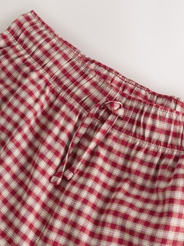 Next Pyjama lang in Rood