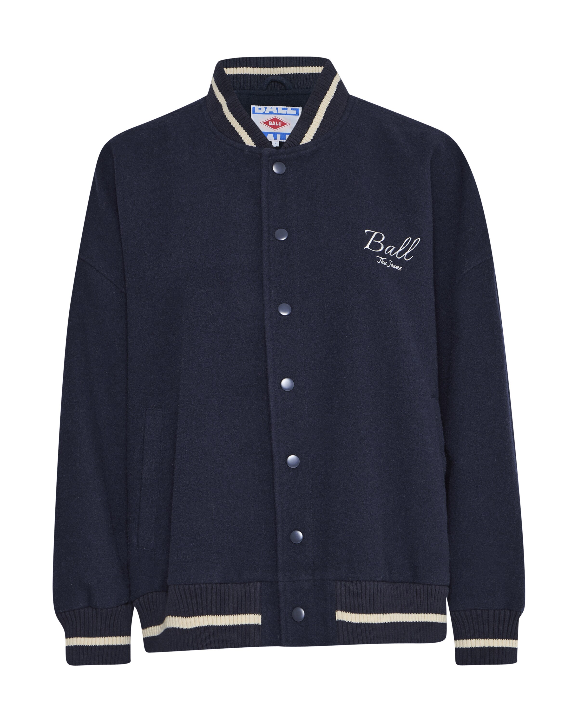 Ball Veste mi-saison 'MILANO' en bleu marine / blanc, Vue avec produit