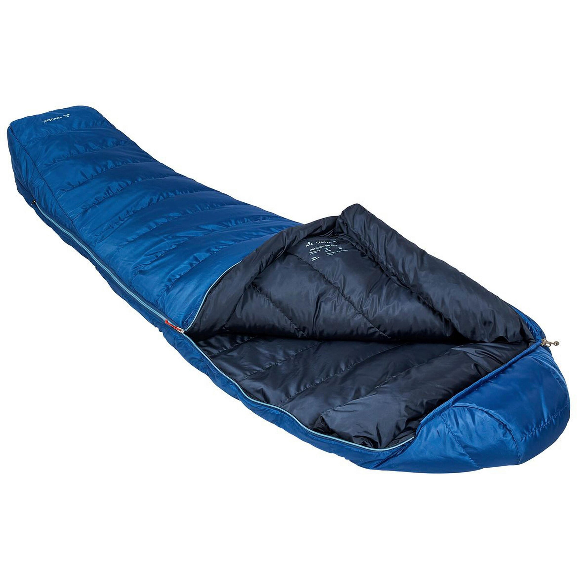 VAUDE Sleeping bag 'Hochgrat 500 DWN' in Blue