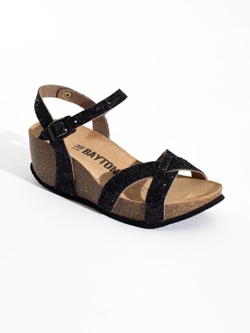 Bayton Sandal 'Venus' in Black