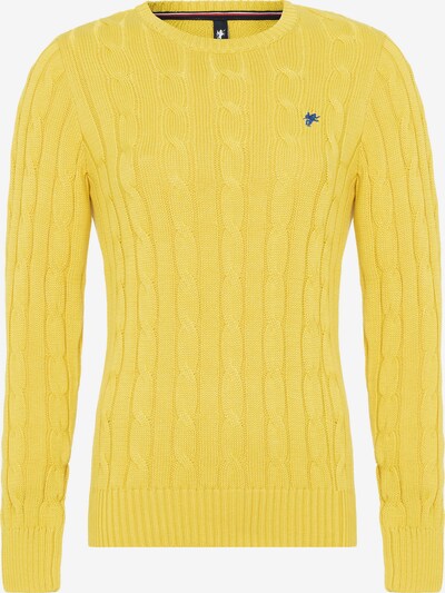 DENIM CULTURE Sweater 'LUDOVICA' in Navy / Lemon, Item view