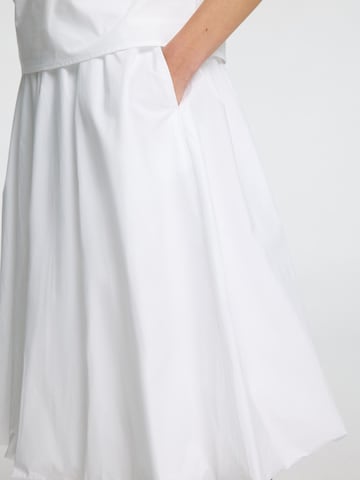 Jupe 'SLFAster' SELECTED FEMME en blanc