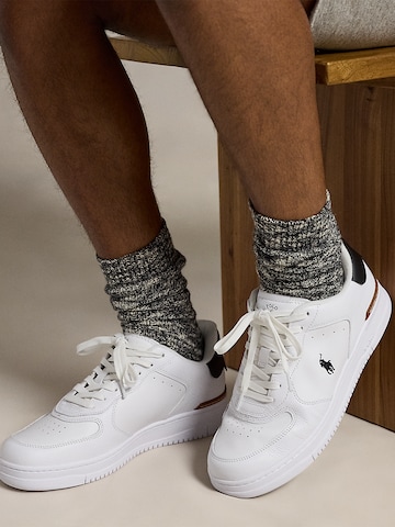 Sneaker bassa 'MASTERS COURT' di Polo Ralph Lauren in bianco