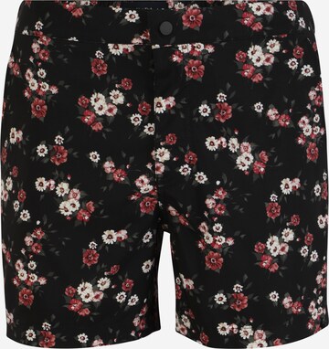 Regular Pantaloni eleganți de la Abercrombie & Fitch pe negru: față