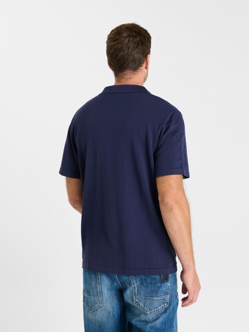 Le Temps Des Cerises Regular Fit Hemd in Blau