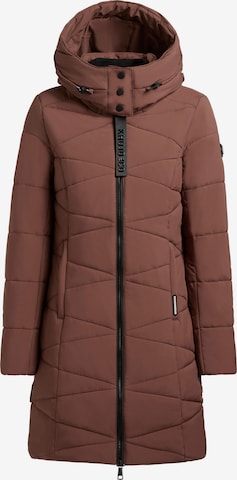 Manteau d’hiver ' FITT3 ' khujo en rouge : devant