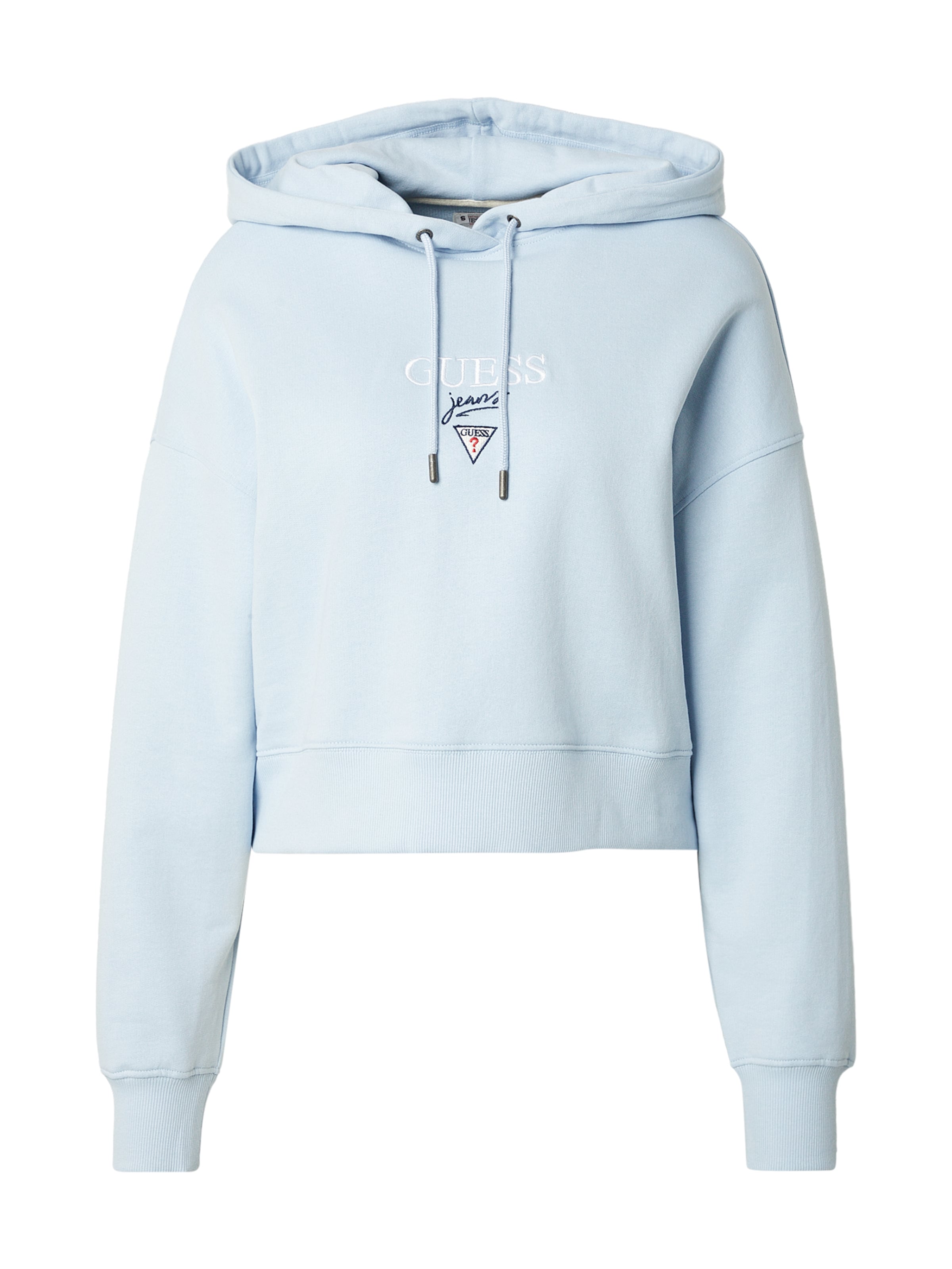 GUESS JEANS Μπλούζα φούτερ σε μπλε: μπροστά