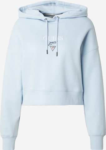 GUESS JEANSSweater majica - plava boja: prednji dio