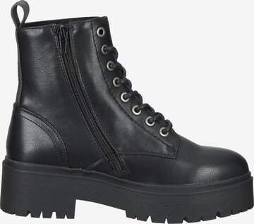 BULLBOXER Lace-Up Ankle Boots in Black