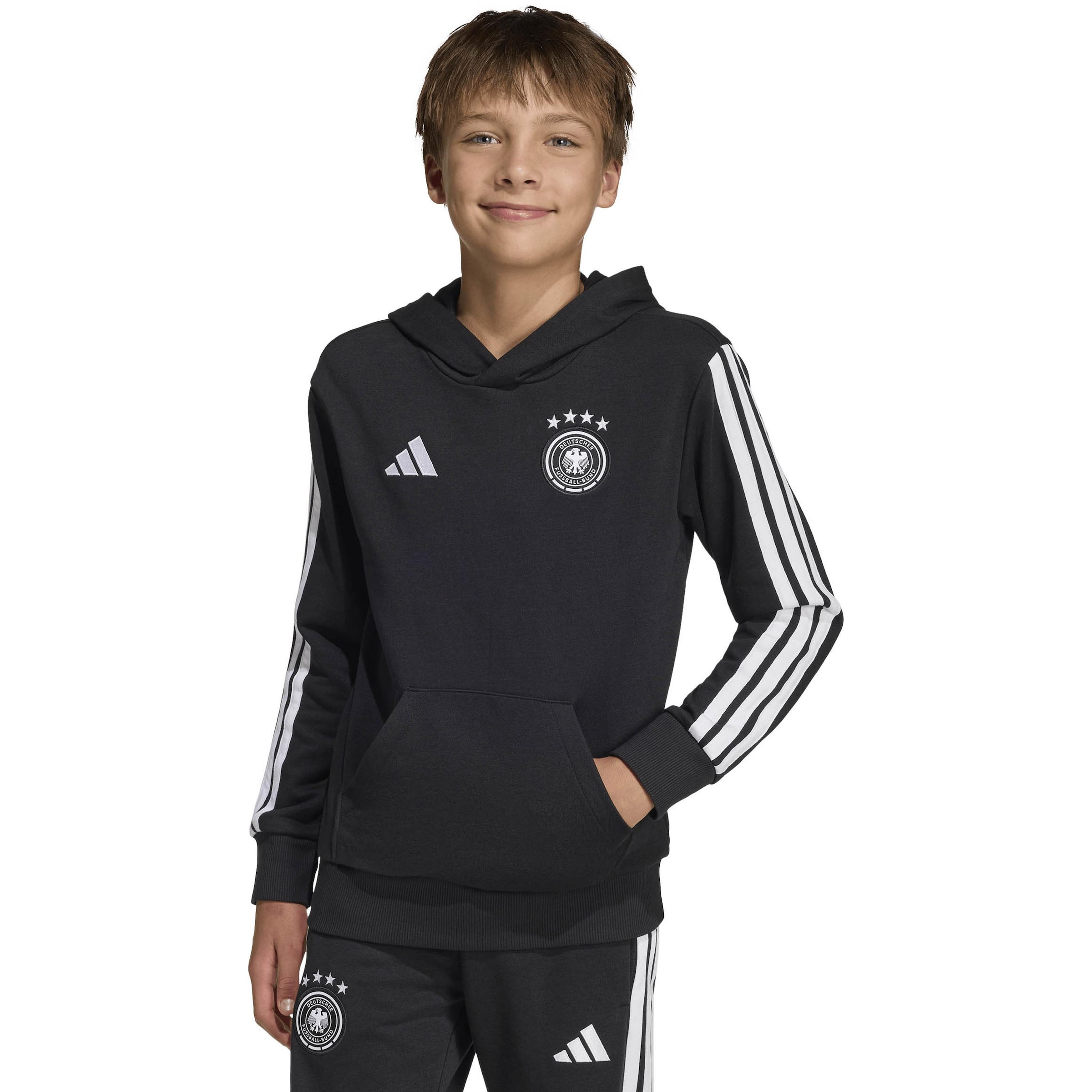 Sweat de sport 'DFB WM 2026 DNA' ADIDAS PERFORMANCE en noir : devant