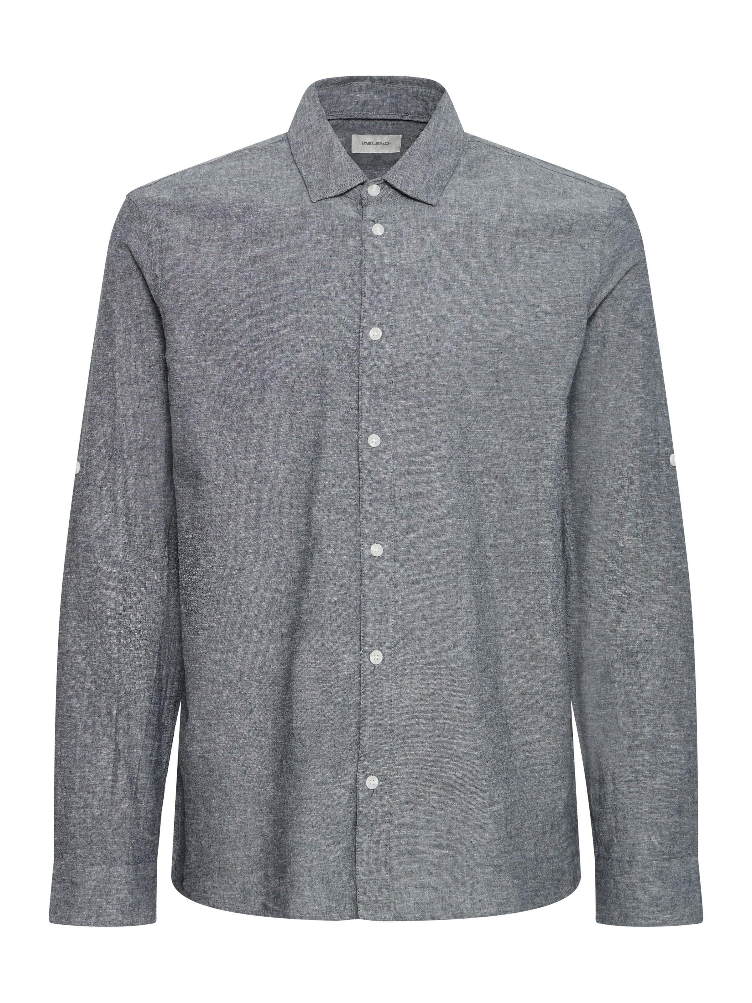 Camicia 'BHAban' di BLEND in blu: frontale