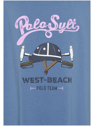 Polo Sylt Top in Blau