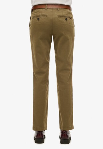 Coupe slim Pantalon chino Superdry en vert