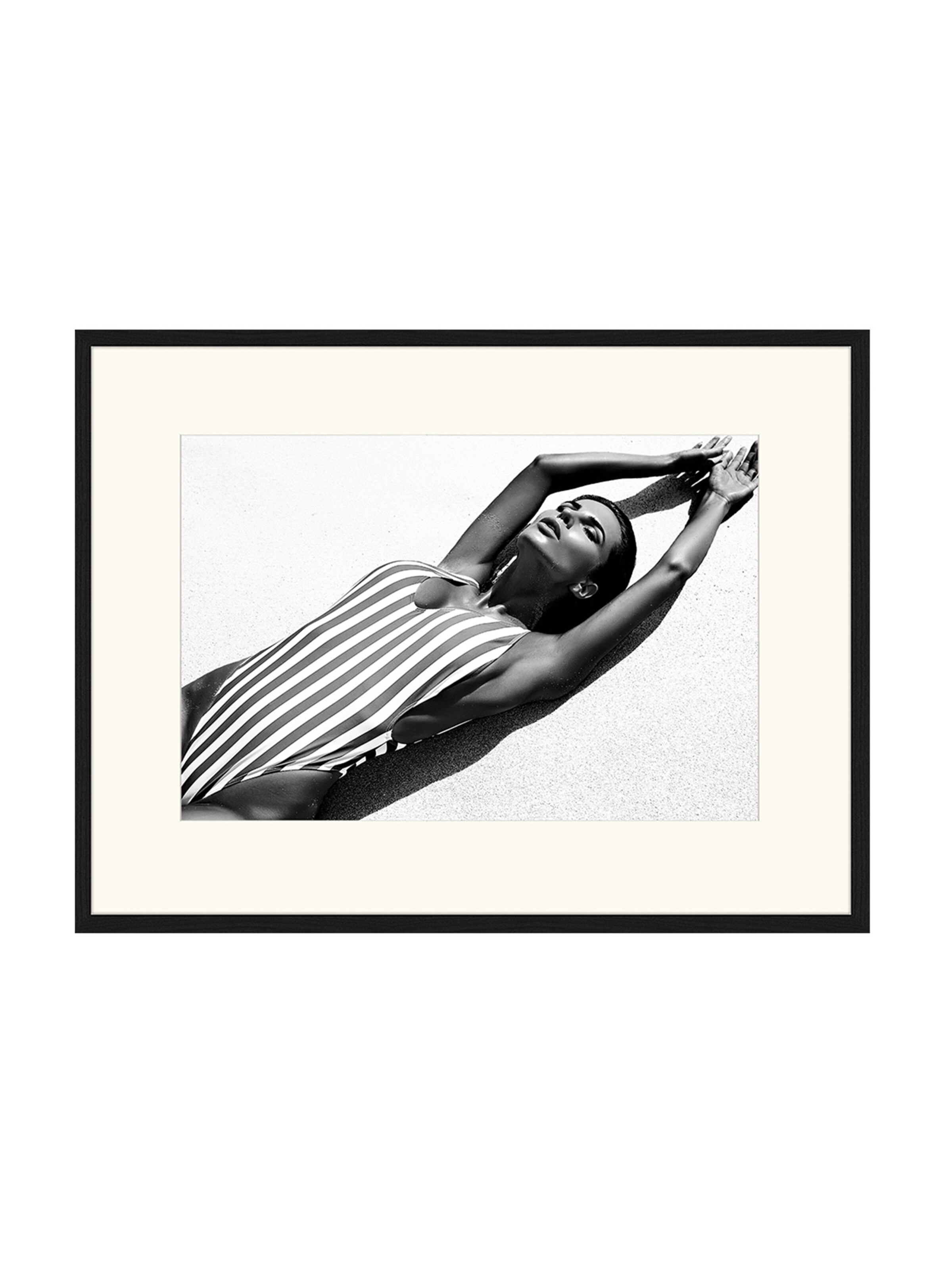 Liv Corday Bild 'Sunbathe' in Schwarz: Vorderseite