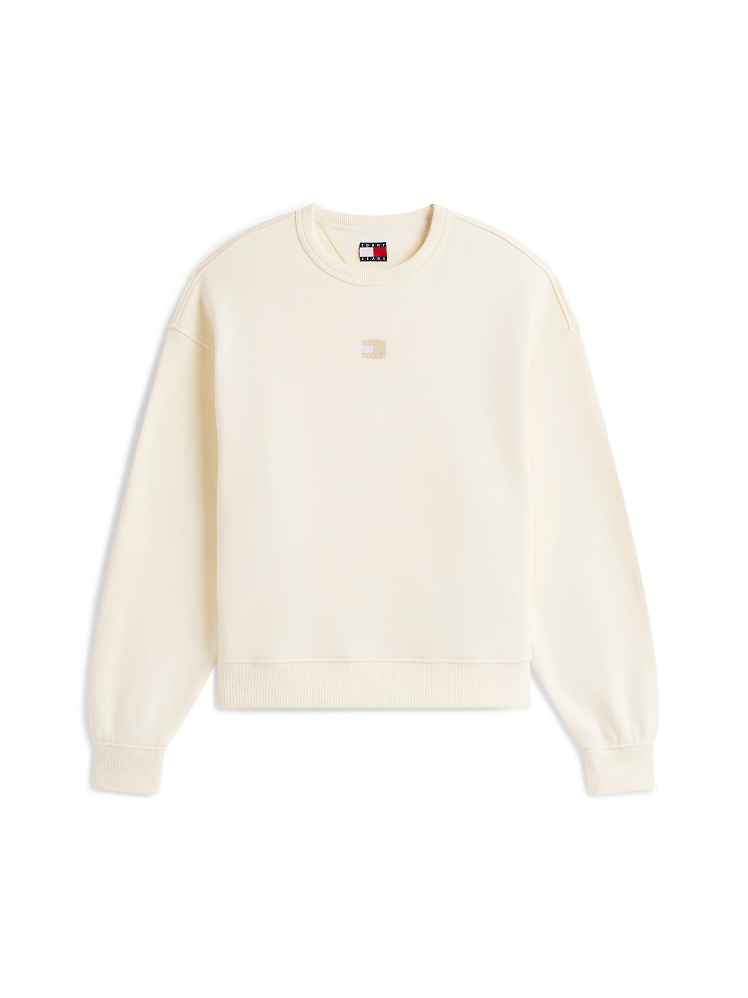 Tommy Jeans Sweatshirt in Yellow: front