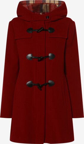 GIL BRET Between-Seasons Coat in Red: front