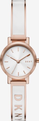 DKNY Uhr in Weiß: predná strana