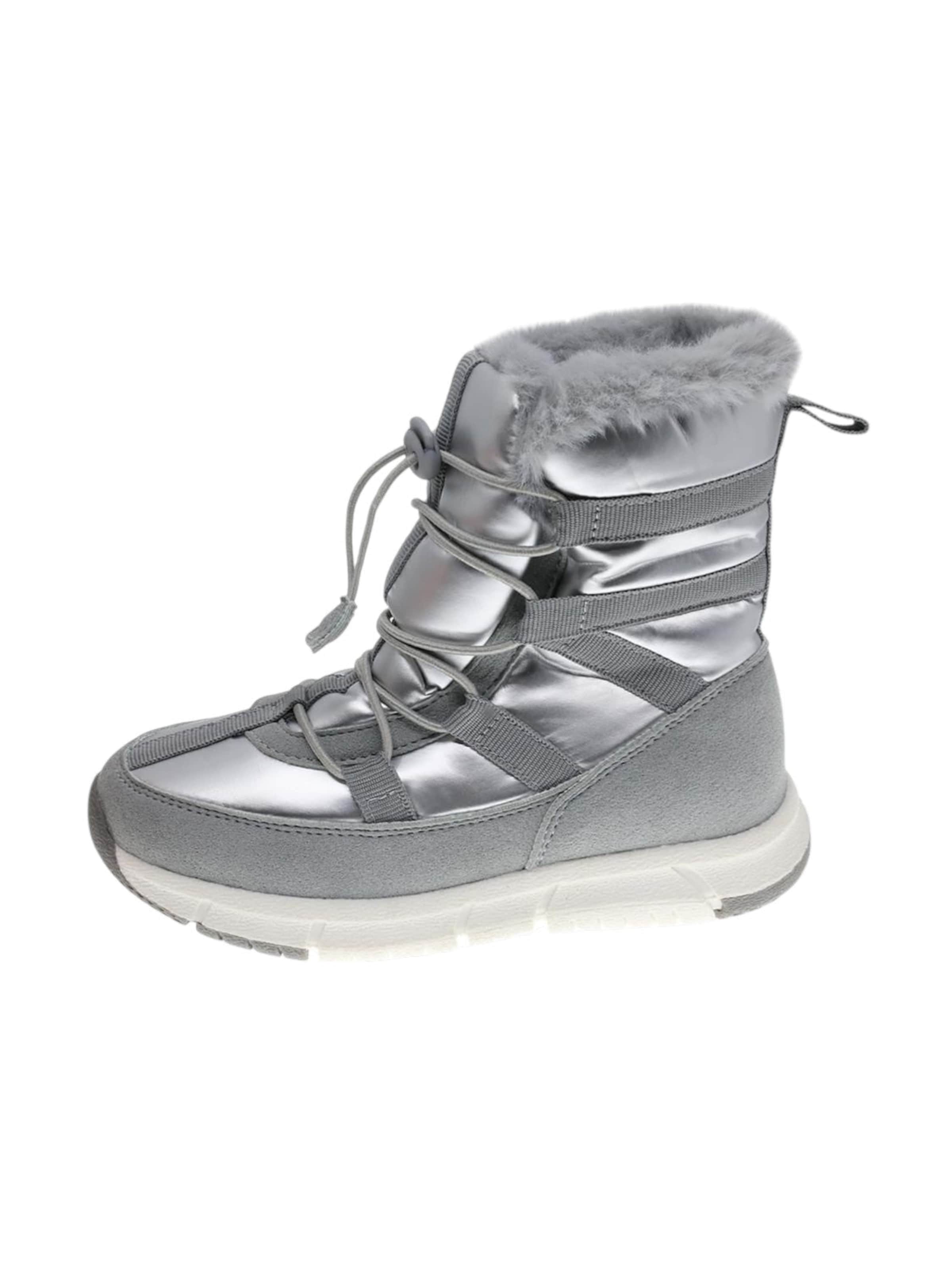 Beppi Stiefel‌‌‌‌‌‌‌‌‌ in Silber: Vorderseite
