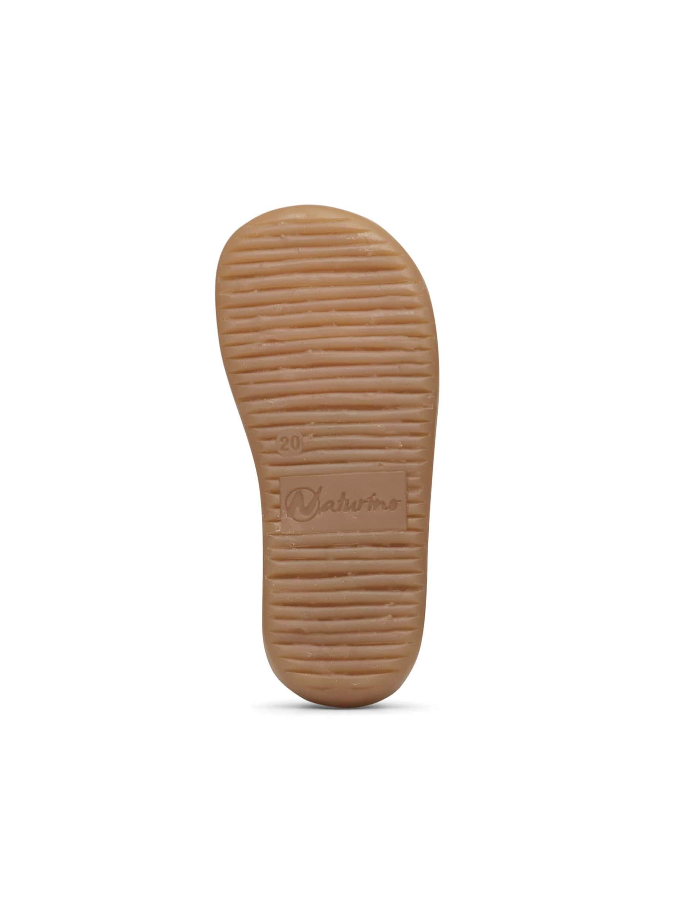 NATURINO Huisschoenen 'HOME' in Wit