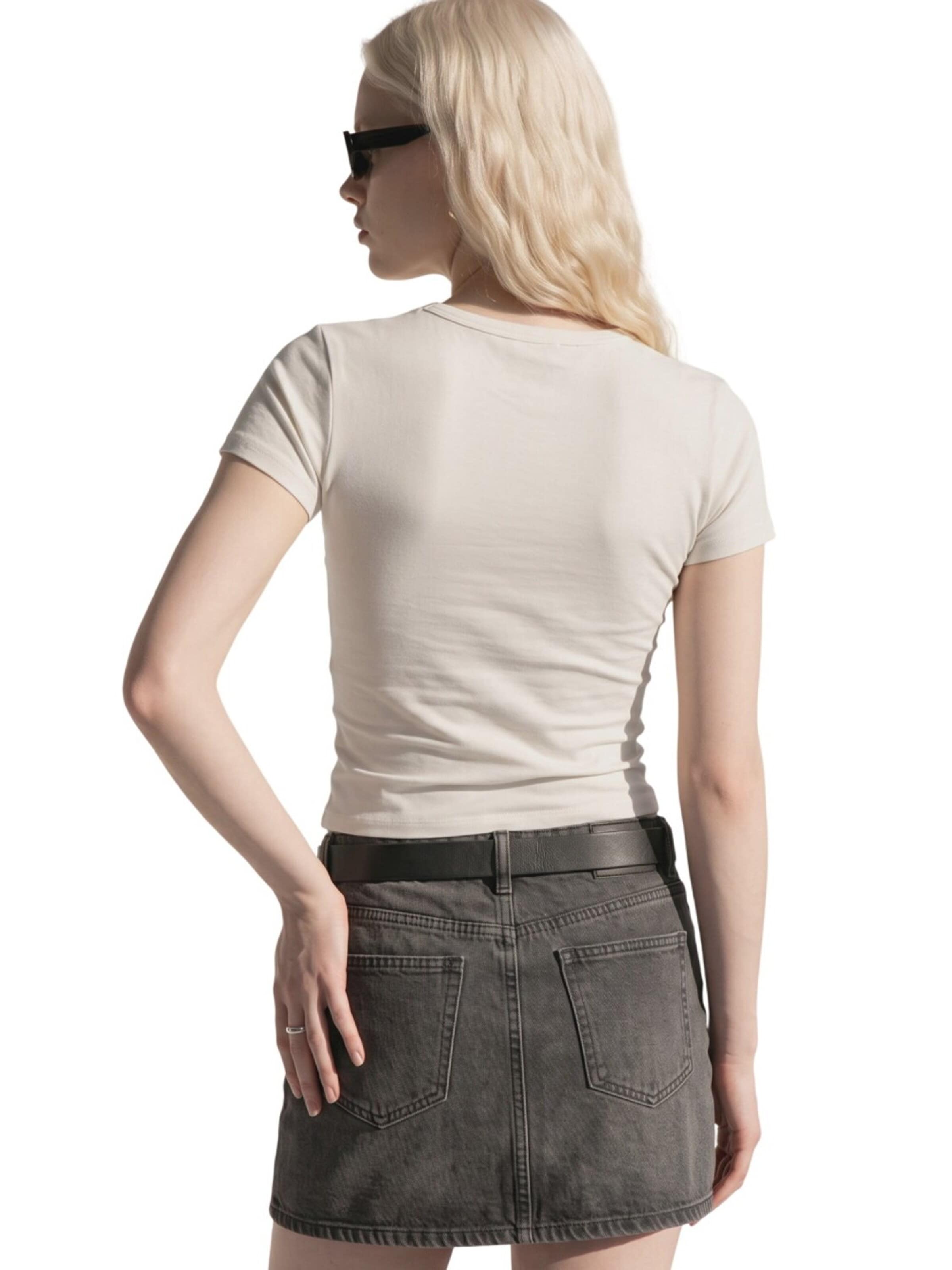 Alexa Dash Shirt‌ in Beige
