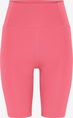 Girlfriend Collective Skinny Workout Pants in Pink: front