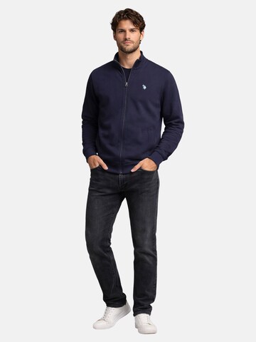U.S. POLO ASSN. Sweatjacke in Blau