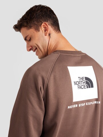 Felpa di THE NORTH FACE in marrone